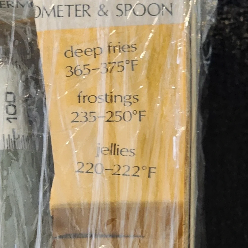 Vintage 1965 Thermo Spoon Thermometer‎ GAYDELL PRODUCT. Box Intact. EUC